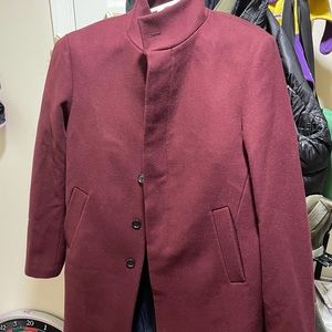 Club Monaco men’s funnel neck coat. Never worn but no longer have tags.